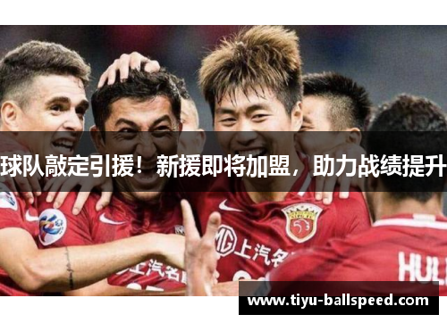球队敲定引援！新援即将加盟，助力战绩提升